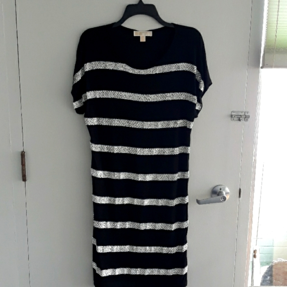 Michael Kors Black shift dress